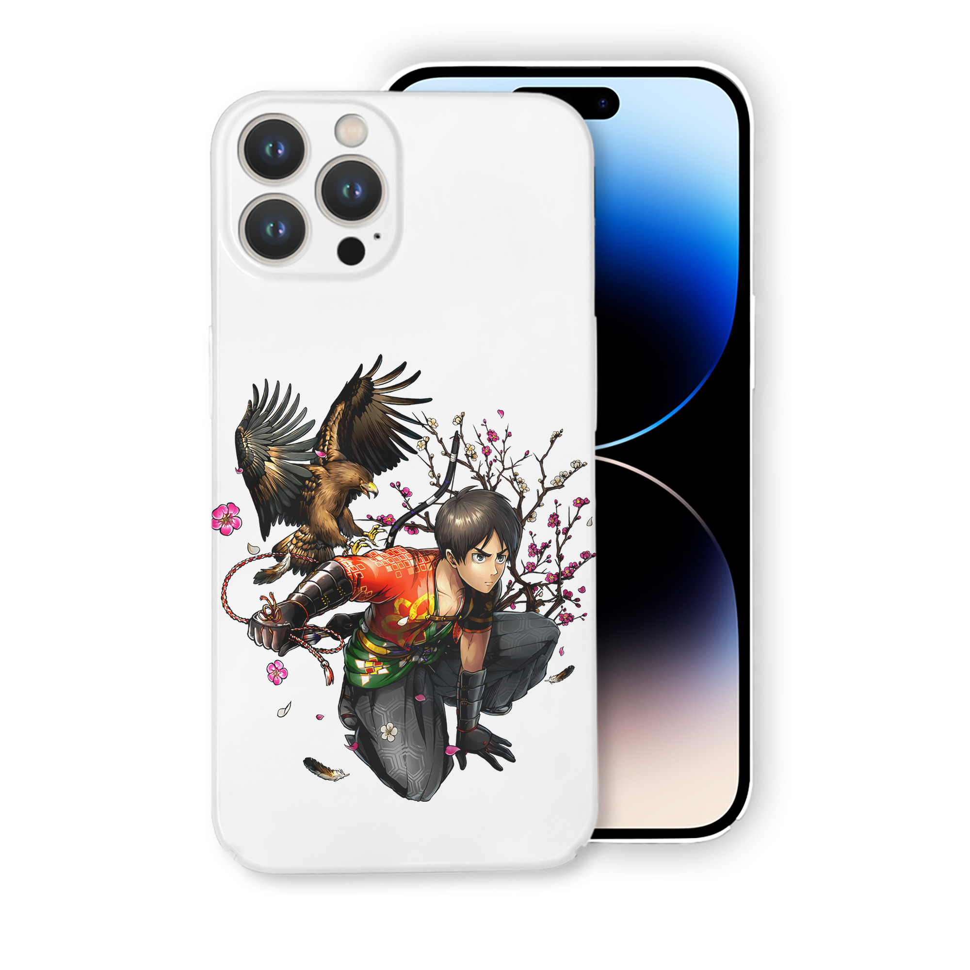 （画像用） 進撃の巨人 エレン･イェーガー Attack on Titan Eren Jäger 【iPhone 14シリーズ対応】ハードケース